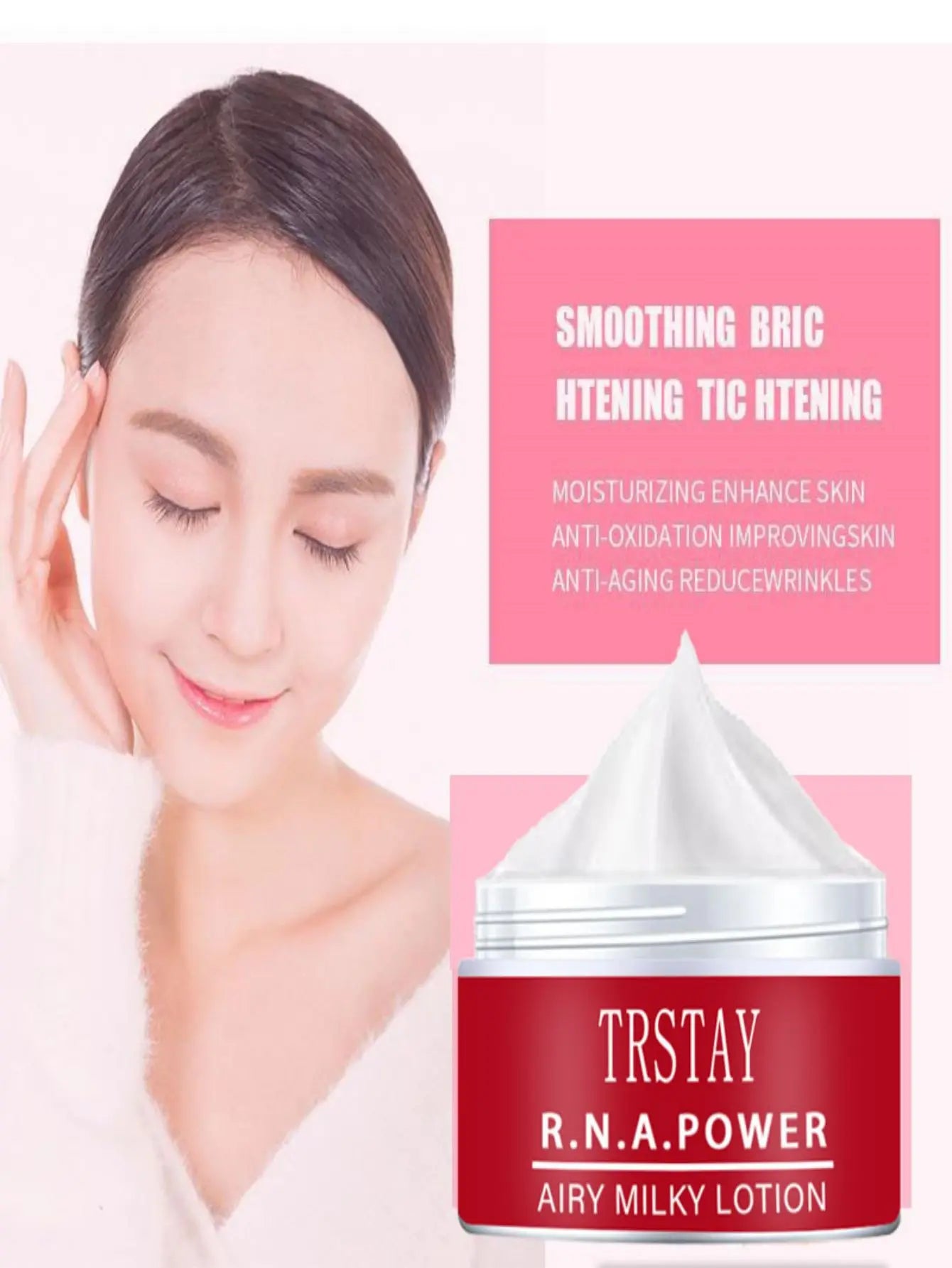 TRSTAY skincare cream moisturizes, nourishes, and brightens the skin. Body lotion, reduce skin dullness and brighten skin cream